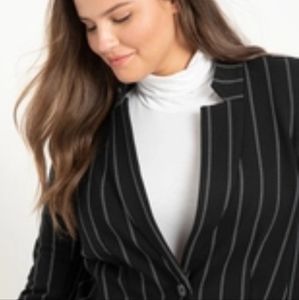 Eloquii Pinstripe Blazer